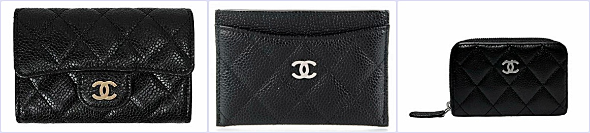 샤넬 여성 지갑 - 클래식 똑딱이 카드홀더 지퍼돌이 라인업 | 세미샵